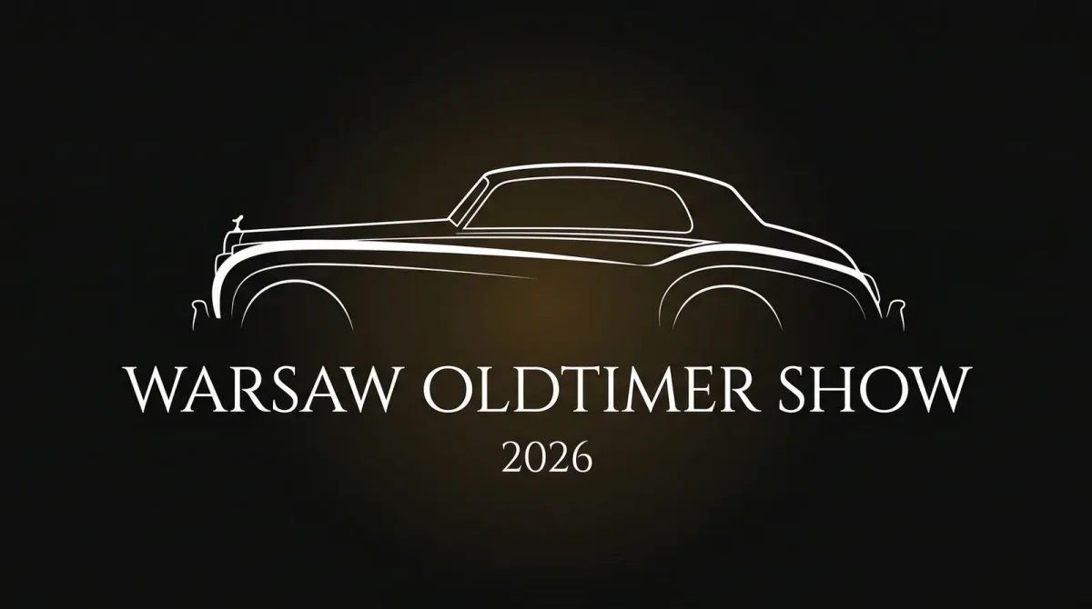 Ilustracja eventowa Warsaw Oldtimer Show 2026