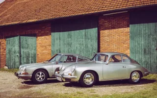 Porsche 356 C, Porsche 912 (po prawej), 2023