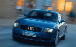 Audi TT Coupe pierwszej generacji.