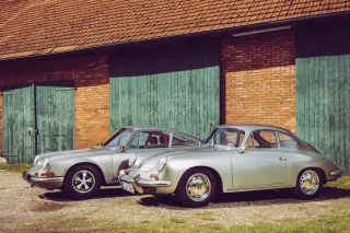 Porsche 356 C, Porsche 912 (po prawej), 2023