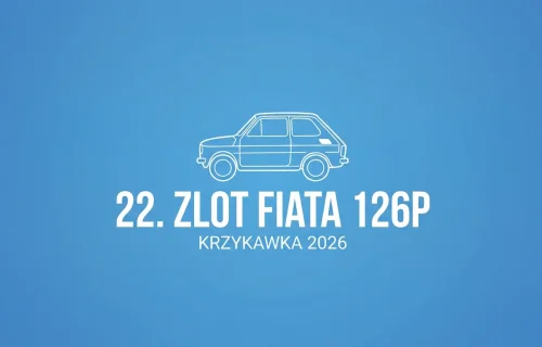 Ilustracja eventowa Zlot Fiata 126p 2026