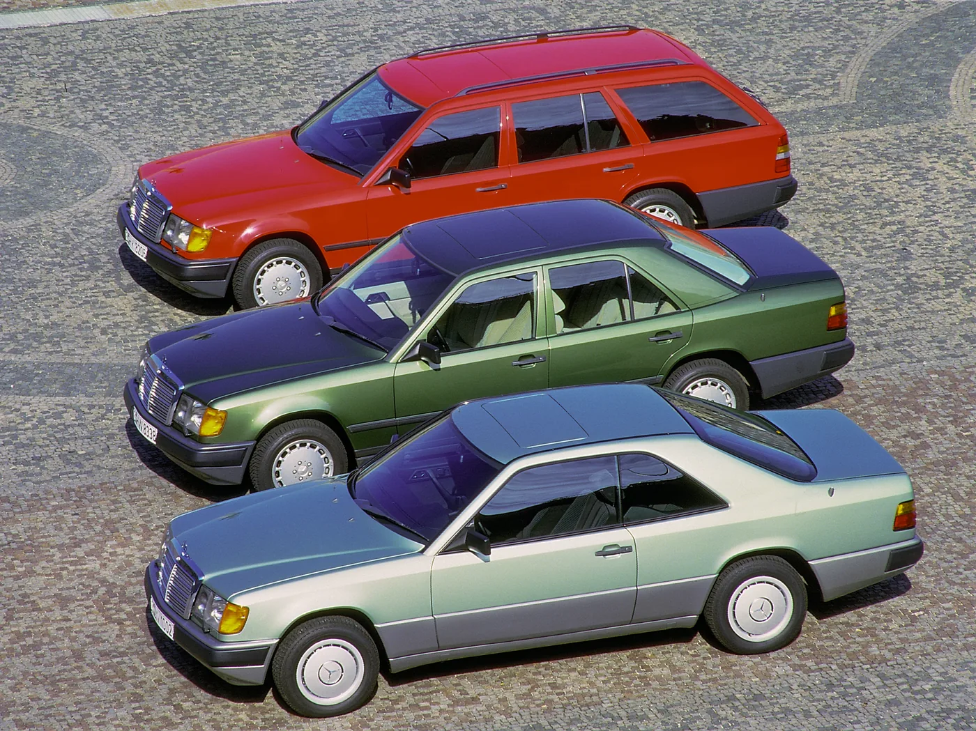 Mercedes W124 coupé, kombi, cabrio. Sześć nadwozi
