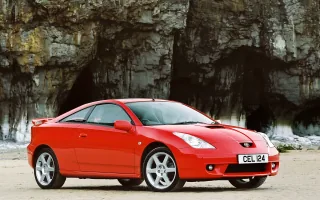Siódma Celica z lat 1999–2006, ostatnia generacja modelu, którego historia zaczęła się w 1970 roku.