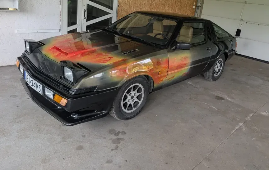 Mitsubishi Starion Turbo 2.0 z 1983 roku europejska wersja