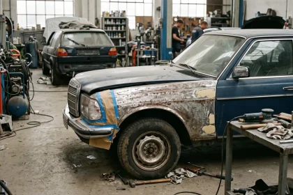 Przed — Mercedes-Benz W123