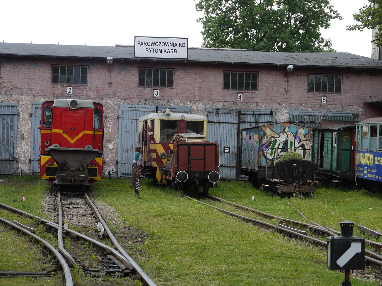 Górnośląskie Koleje Wąskotorowe — stacja Bytom Karb Wąskotorowy